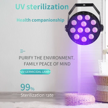 

36W 253.7nm Medical Disinfection UV Lamp LED UV Germicidal Disinfection Protection Living Room LED Ultraviolet Lights