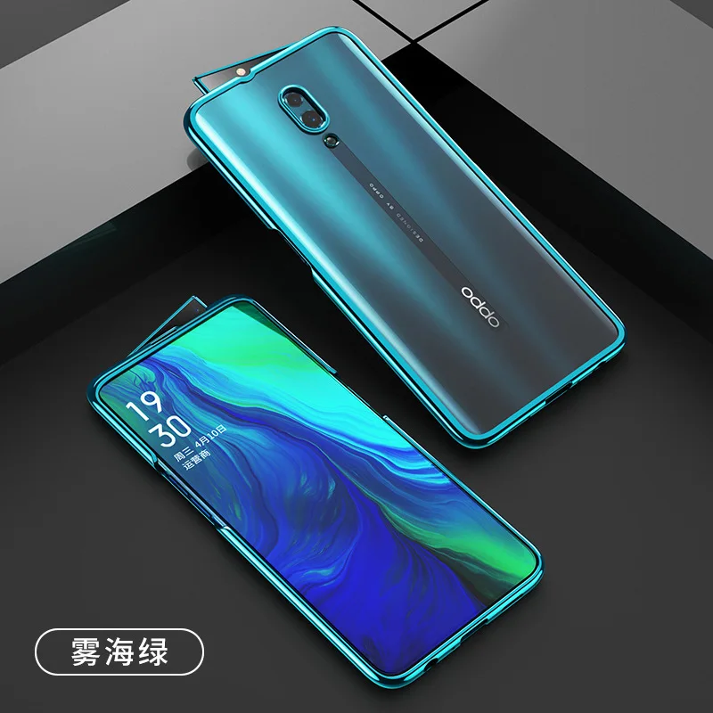 Оригинальный Тонкий чехол для OPPO Reno 10X Zoom с полной защитой прозрачное покрытие