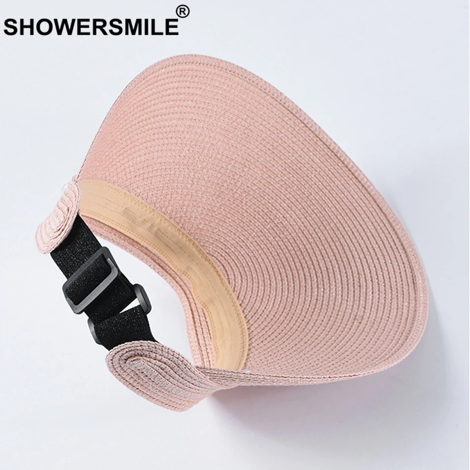 SHOWERSMILE соломенный козырек женская бежевая Кепка с широкими полями кепка для