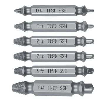 

Damaged Broken Bolt Extractor Tool Set Screw Speed Out Removal Repair Fixtures