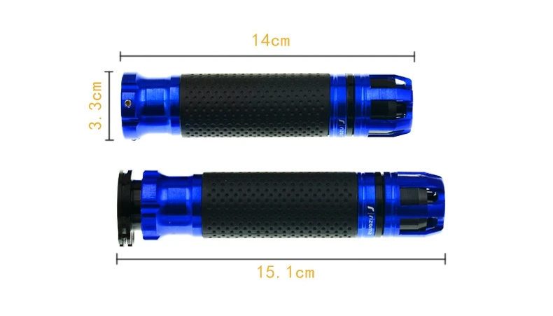 Универсальный 7/" 22 мм CNC руль мотоцикла ручка, рукоятка фиксаторы для Руля Мотоцикла для кроссового мотоцикла аксессуары
