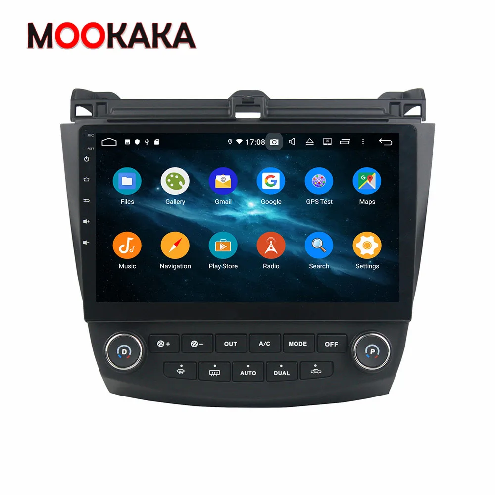 

10" Android 10.0 For Honda Accord 7 2003-2007 Car radio 4G Net RDS DSP IPS GPS 48EQ Navigation 4G+128G Multimedia Video Player