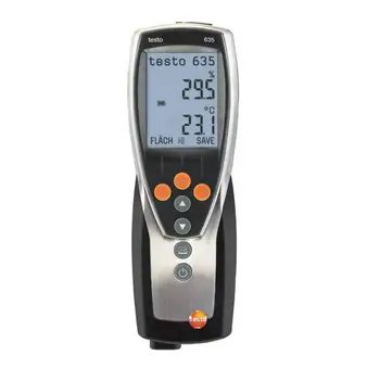 

Testo 635-1 Humidity Measuring Instrument Measure Air Humidity, Temperature, Absolute Pressure,and Dew Point.0560 6351