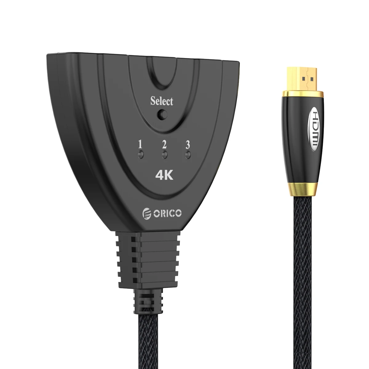 ORICO HDMI сплиттер 3 в 1 выход 4 к HDMI коммутатор с инфракрасным пультом дистанционного управления USB 3,0 HDMI для DVD HDTV