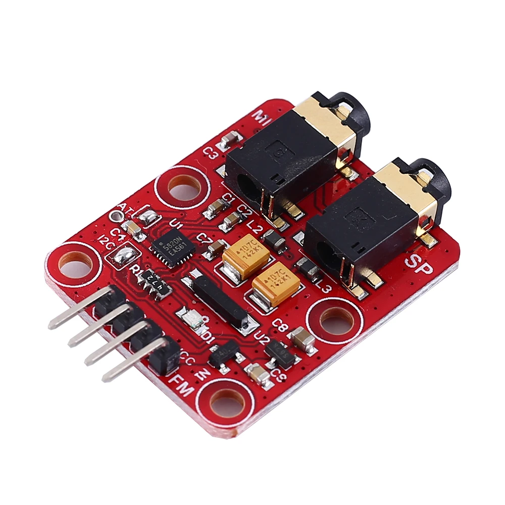 RDA5820N FM модуляция частоты трансивер модуль 76-108,0 МГц FM вещательный передатчик приемник
