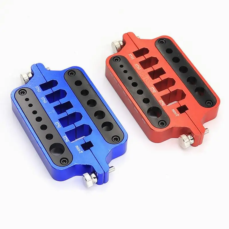 RC metal mini red soldering tool holder model car drone marine welding tool T plug connector XT60 XT90 Banana head
