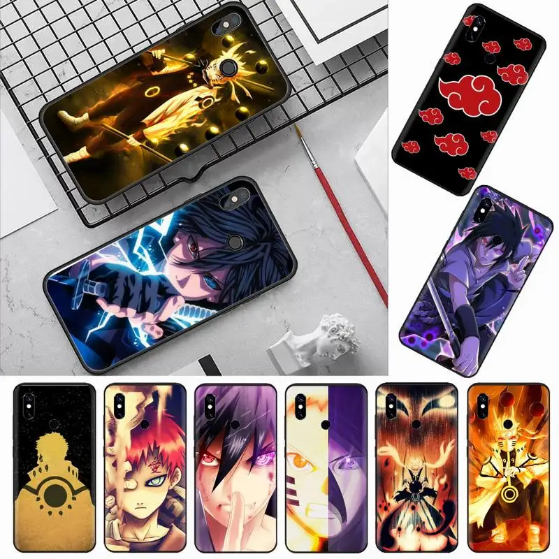 Чехол для телефона Hokage Naruto Sasuke Kakashi чехол Xiaomi Mi A1 A2 5 6 6PLUS 8 9 SE Lite MIX 2 2S MAX 3 Pocophone
