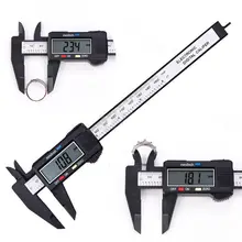 

6" Digital Vernier Caliper 150mm 0.02mm LCD Display Electronic Caliper Ruler Precise Micrometer Measuring Instrument Gauge Tool