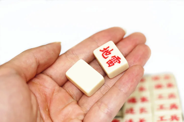  Army Chess Portable Flag Camouflage Army Chess Puzzle Classic Children's Chess and Card Intelligenc - 4000138167644