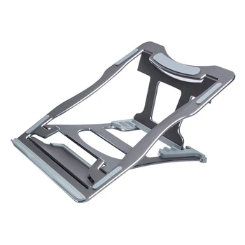 

Aluminum Alloy Non Slip Universal Riser Cooling Support Foldable Portable Tablet Holder Laptop Stand Modern Accessories