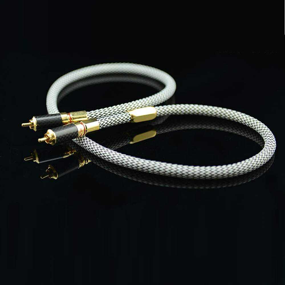 

High Quality Silver Plated Digital Coaxial Audio Cable HIFI