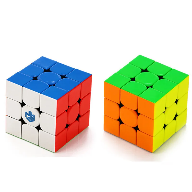 GAN 354M 3x3x3 Магнитный Магнит 54 мм профессиональный конкурс многоцветный магический куб ультра-Гладкий 3x3 скоростной кубик-головоломка детская игрушка подарок