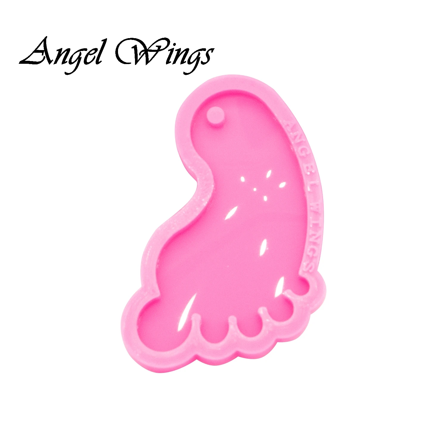 Baby Feet Keychains Silicone Molds DIY Necklace Jewelry