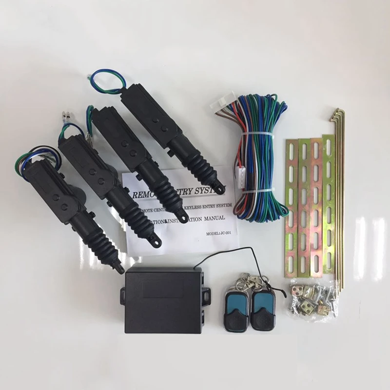 

Universal Car Auto Remote Keyless Entry Central Locking Kit 2/4 Door 360 Degree Rotation Central Locking Alarm Security Kit