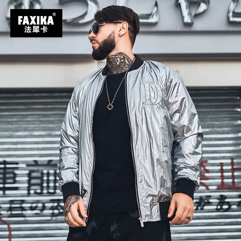 FAXIKA Большие размеры Мужская осень 2019 плюс больше шерстяное пальто и толстая