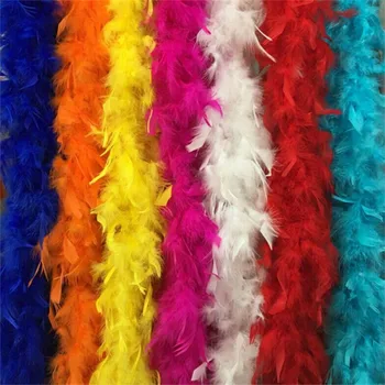 

Wholesale Hot 20M Beautiful Natural Turkey Feathers Feather Boa Weddings/Parties/Home improvement/Scarves/Decoration