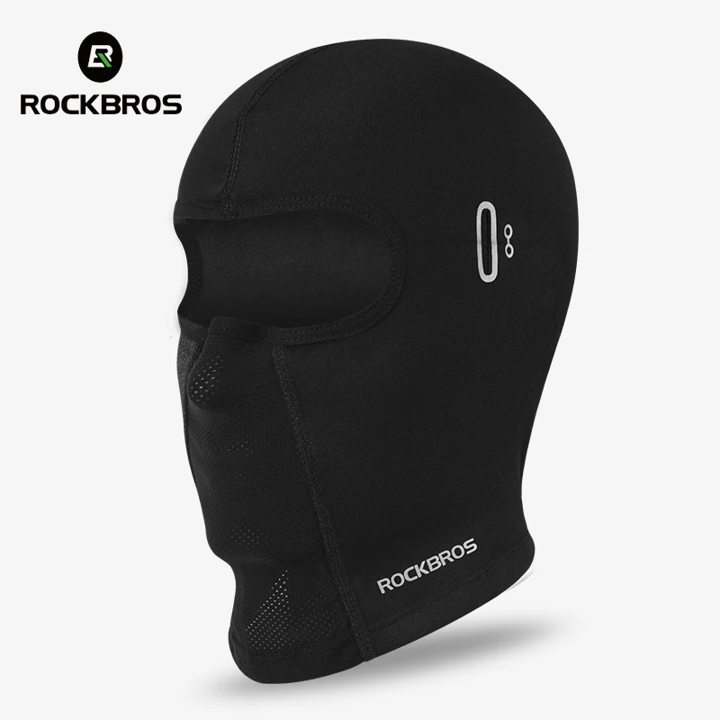 ROCKBROS Bicycle Face Mask Warm Mouth Brethable Road MTB Cycling Fleece Elastic Men Women Running Hiking Bike Windproof Hat | Спорт и