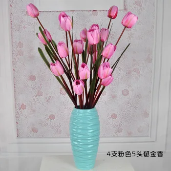

Model Tulip Wedding Decorative Flower Living Room Home Ornament Floral