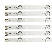 Комплект); комплект из 3 вещей; 8 светодиодный 850 мм светодиодный подсветка полосы для LG 43UH6030 43UF640 HC430DGN-SLNX1 UF64_UHD_A 43LH60FHD EAV63192501