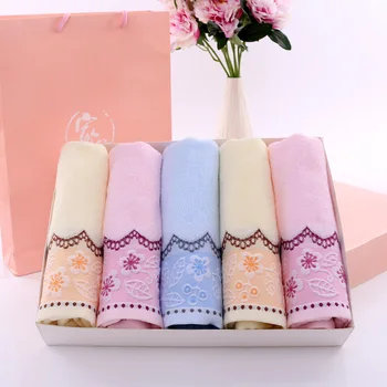 

Processing Pure Cotton Home Daily Use Not Shed Water Absorbent Towel Adult Face Wash Shopping Mall/shopping Centers Face Towel