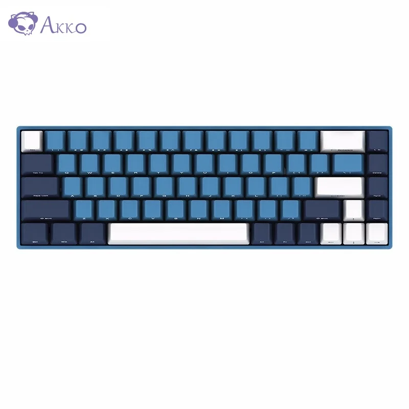 AKKO 3068 SP океана звезды игровая механическая клавиатура 68 клавиш Cherry MX Переключатель 85% PBT Тип C Проводная клавиатура для компьютера