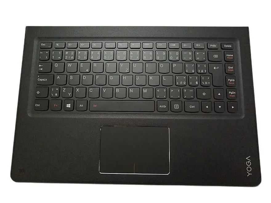 Capa Superior Case Palmrest com Teclado Retroiluminado e Touchpad para Lenovo Yoga 90013isk Isk2 Portátil - Imagem 3