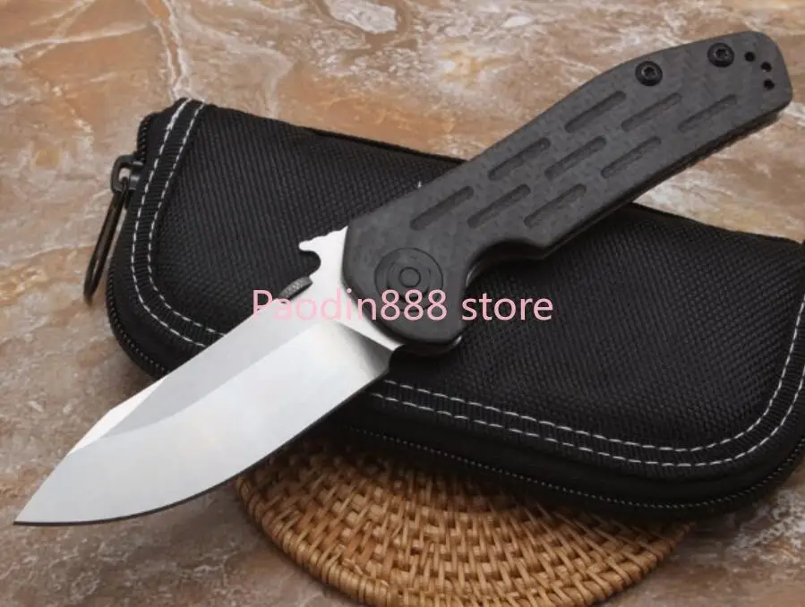 ZT Knife 0630 ZT0630 D2 Blade Carbon Fiber + Titanium Alloy Handle Folding Pocket Tactical Hunting Fishing A2015 | Инструменты