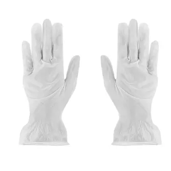 

100Pcs Disposable Transparent Pvc Gloves Beauty Tattoo Protective Gloves Labor Insurance Industrial Gloves