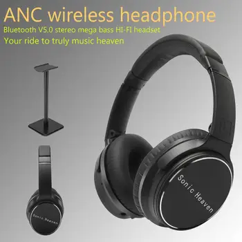 

S1 ANC Wireless Active Noise Cancelling Headphones Bluetooth Earphone 5.0 Super HiFi Deep Bass Stereo TWS Headphones Earphones