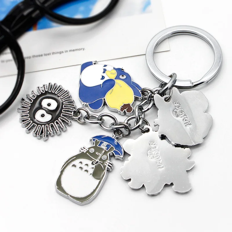 AliExpress милые Meow Meng игрушка на кольцо для ключей Neko Atsume пары брелок-котенок