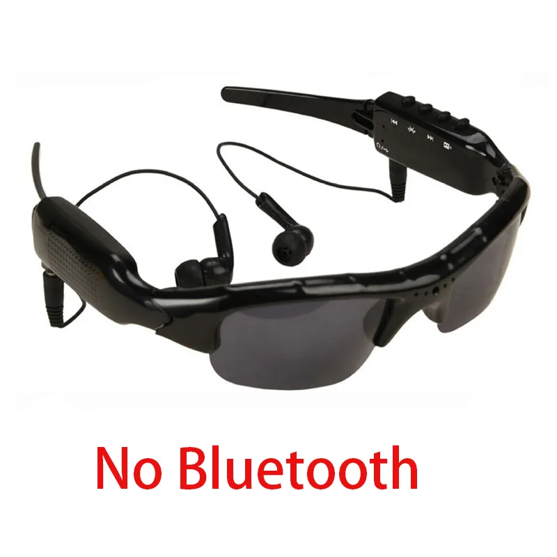 Цифровой mp3-плеер Смарт солнцезащитные очки мини-камера Bluetooth поляризованная гарнитура цифровой рекордер DVR CAM Спорт на открытом воздухе - Цвет: NO Bluetooth