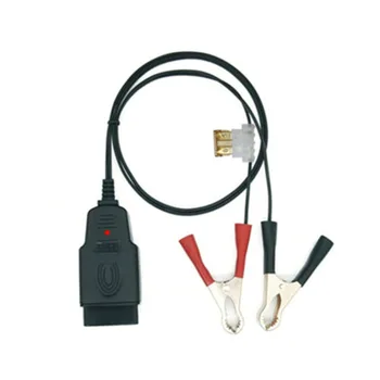 

Vehicle Memory Saver Battery OBD2 Computer ECU Replace Tool Extended Cable Clip Batteries Cables Connectors