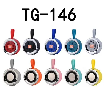 

TG-146 Mini Bluetooth Speaker Wireless Column Portable Outdoor Subwoofer Music Loudspeaker JRPOP Handsfree Call Bass 3D Stereo