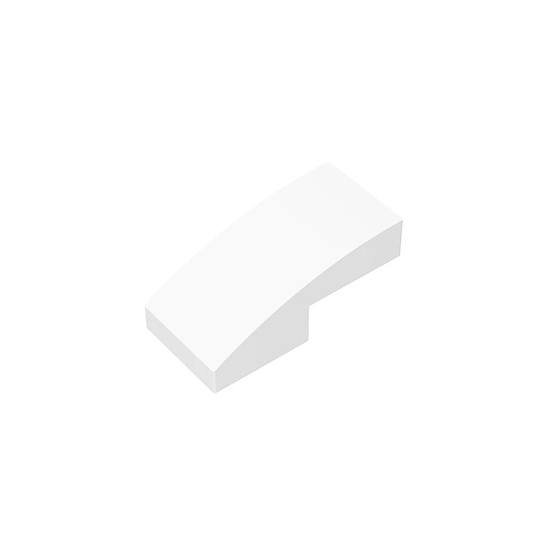 2 x 1 Curved Slope Building Brick – detail image 3
