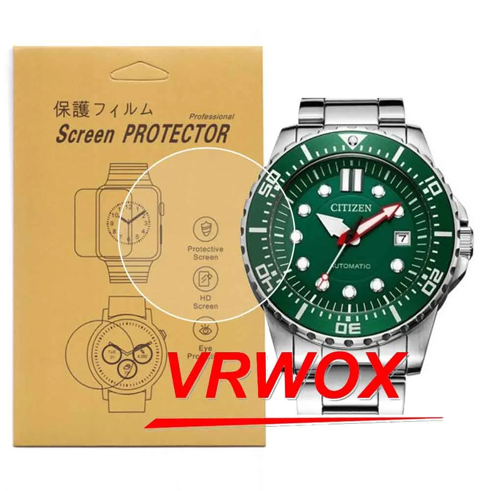 

3Pcs Protector For Citizen NJ0120 NJ0121 NJ0125 NJ0128 NJ0129 NJ0070 NJ0070 NJ0080 NJ0090 NJ0140 NJ0147TPU Nano Screen Protector
