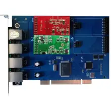 TDM410P карта Asterisk с 1 FXS+ 1 Порты FXO, FXS FXO VoIP телефон поддерживает digium драйвер dahdi zaptel, Asterisk FXO FXS карты PCI