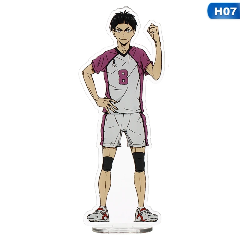 

Stand Figures Models Volleyball Teenagers Figures Plate Holder Stand Model Plate Decor Gift 15cm Anime Haikyuu!! Acrylic Desk