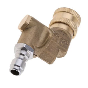 

4500PSI Quick Connect Pivot Coupler 1/4in Connector For Pressure Washer Nozzle Quick Connect Pivot Coupler
