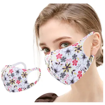 

Facemask Adult Unisex Reusable Face Mask Breathable Face Shield Cloth Mouth Mask Washable Windproof Face Shield mondmaskers