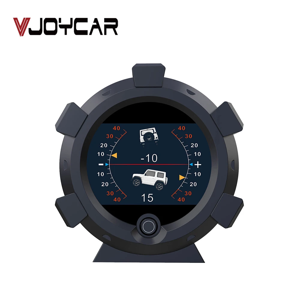 

Cool Car Inclinometer Slope Meter with GPS Speedometer KM/H MPH Speed Alarm Hud Headup Display Windshield Dashboard Computer