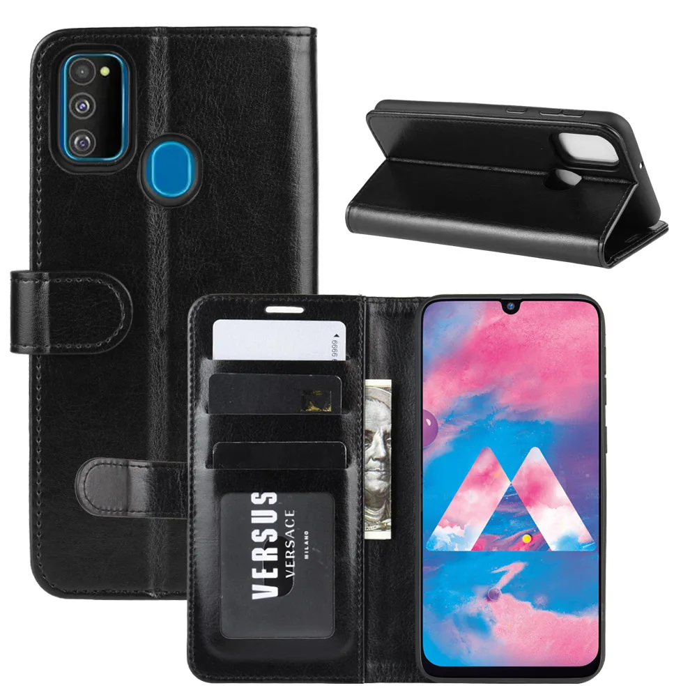 For Samsung Galaxy M30S Case M307FD Magnetic Flip PU Wallet Leather Case For Samsung Galaxy M30S With Card Slot Phone Case 6.4"