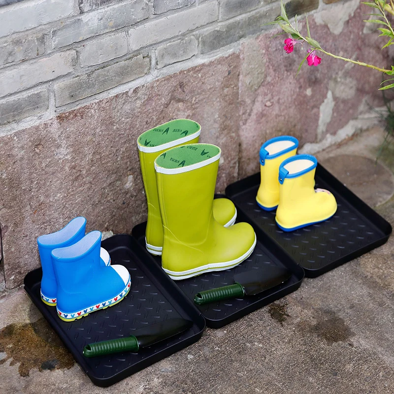 Multifunctional Durable Tray Reusable Pet Feed Bowls Outdoor Waterproof Shoe for Home Garden Courtyard VC |