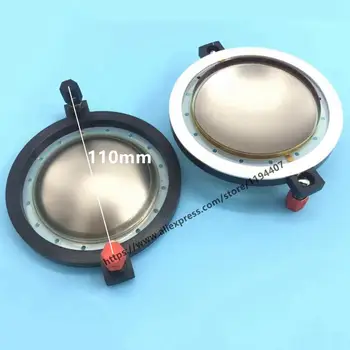 

4pcs PURE Aluminum Flat wire Diaphragm For B&C DE900 8Ohm BC-MMD900-8 EAW CD-3514, KF650 Driver Titanium