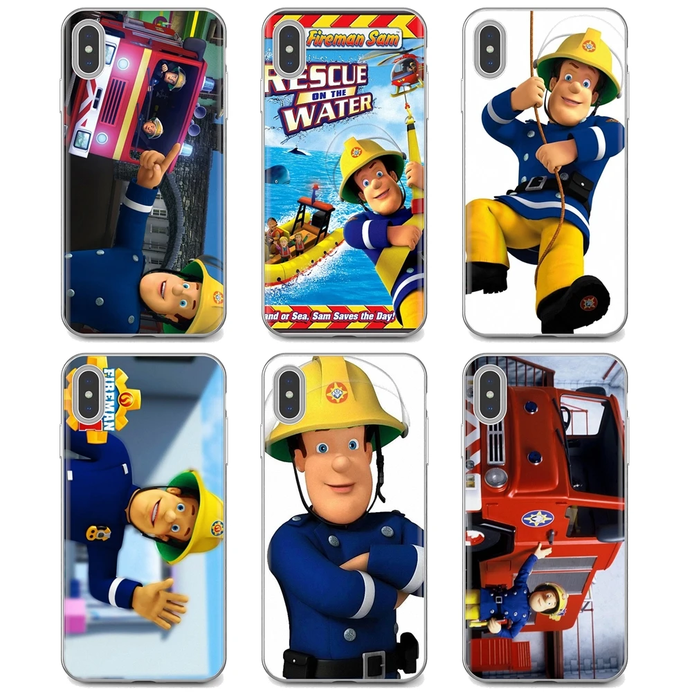 Бесплатный силиконовый чехол для телефона Fireman Sam Kids Sony Xperia XA Z Z1 Z2 Z3 Z5 XZ1 XZ2 compact M2 M4 M5