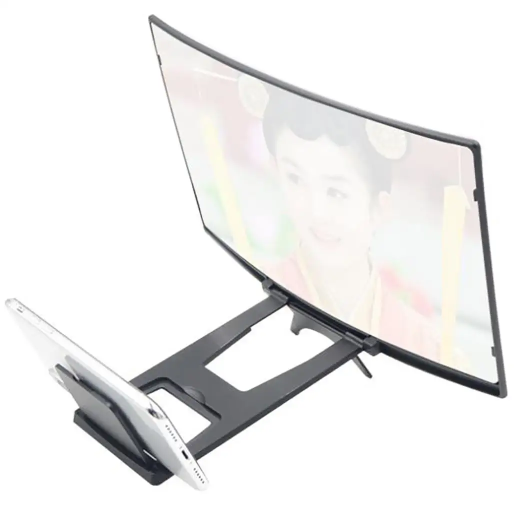 

HD Mobile Phone Screen Magnifier Amplifier Phone Home, Office, etc Desktop As Picture Stand Holder