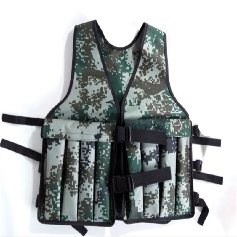 Adjustable Weight Vest 44/110LB Weighted Workout Exercise Training Empty Run 