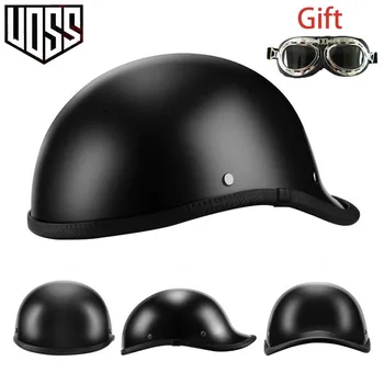

Retro Halle Scoop Helmet Motorcycle Helmet Cafe Racer Accessories Casco Moto Cascos Para Moto Capacete De Motocicleta Kask Helm