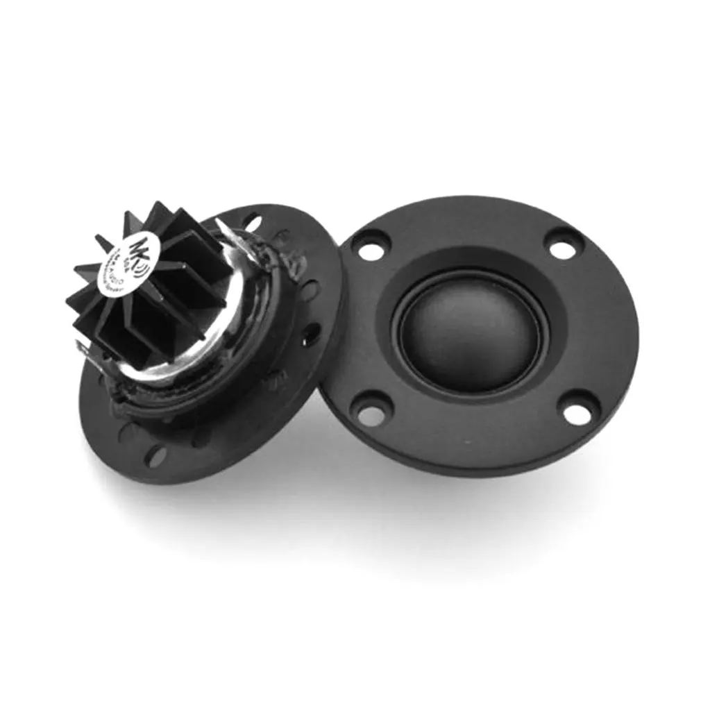 1 пара 6Ohm 30 Вт шелковая пленка аудио динамик Универсальный Высокий