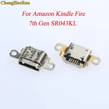 

50pcs For Amazon Kindle Fire 7th Gen SR043KL 5 Pin Micro USB Jack Charging Socket Port Connector Power Dock Plug Repair Parts