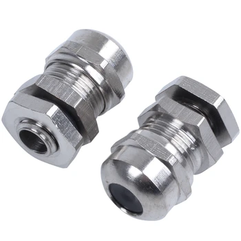 

EASY-2 pieces M8 waterproof Disengagement Cable gland for 2-5mm cable wire